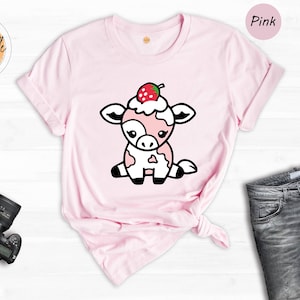 Cute Calf Sitting Shirt, Sad Calf Shirt, Kawaii Animal Shirt, Animal Lover Tee, Baby Cow Shirt, Funny Stock Breeding Tee