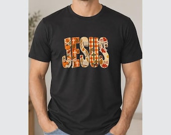 Jesus Cross Floral Shirt, Christian Faith T-Shirt, Sweatshirt or Hoodie