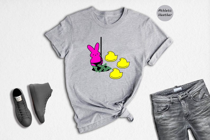 Funny Easter Peep Show Shirt: Adult Humor Tee image 6