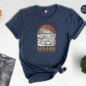 Badlands National Park Shirt, Badlands National Park Bison Shirt, Badlands National Park Camping Shirt, Adventure Lover