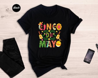 Funny Cinco De Mayo T-Shirt: Margarita Tequila Party Shirt