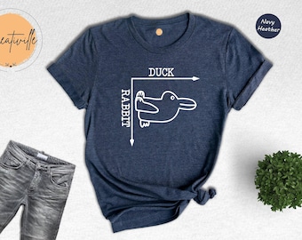 Duck Rabbit Shirt: Funny Animal Graphic Tee