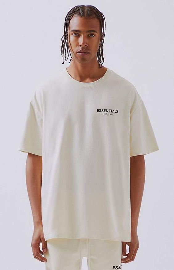 essentials cream shirt