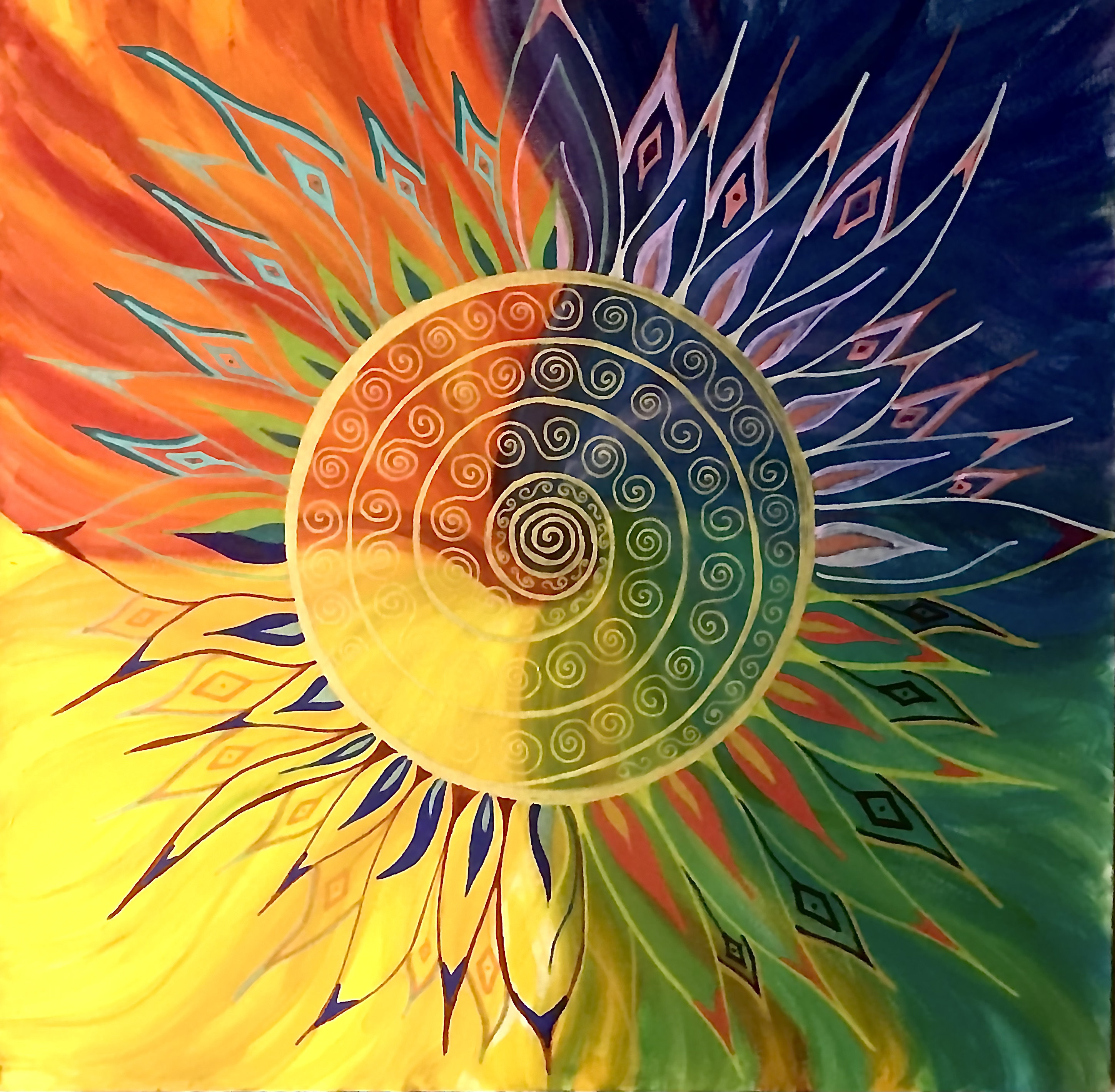 Mandala Enfant intérieur – Bijoux pierres naturelles, Mandalas intuitifs,  Soins énergétiques vibratoires
