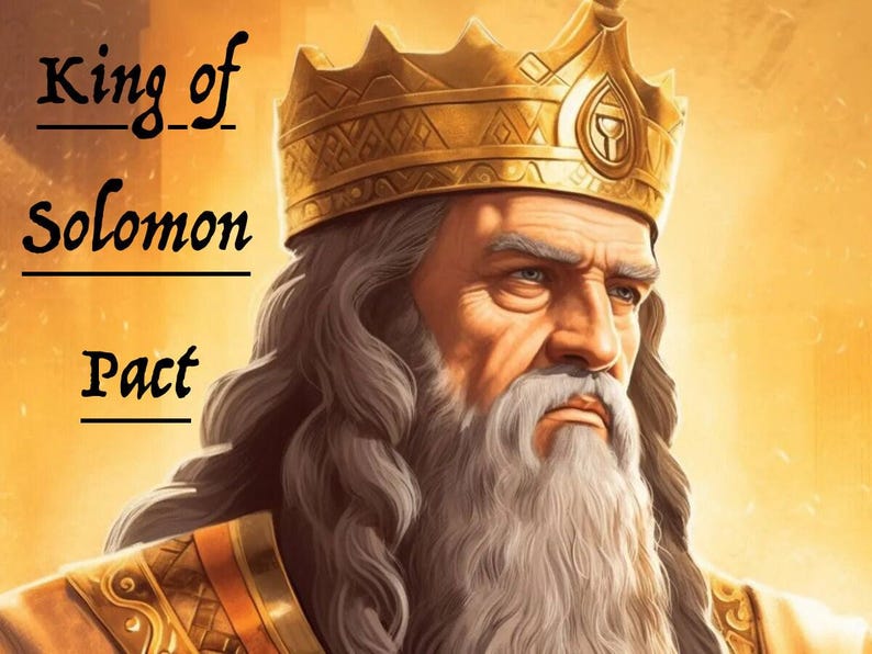 King of Solomon Ritual - Etsy