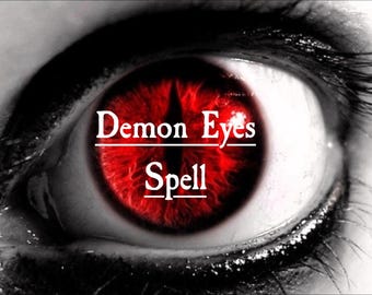 Demon Eyes Spell