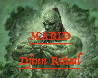 MARID SHAPE SHIFTER Djinn  - Ultimate Binding Ritual