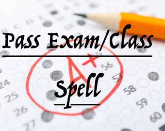 Pass Exam/Class Ritual