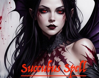 Summon Succubus. Transformation spell.  love spell.  attract