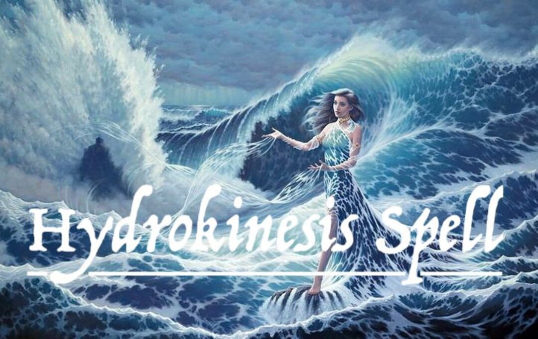 Awaken Hydrokinesis Spell - Control Water - Etsy