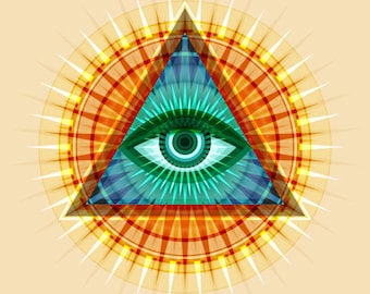 Opening your third eye with a spell of both dark and light magic.