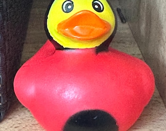 Ladybug Rubber Duck: Novelty Office Gift, Collector Duck