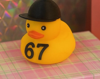 67 Trend Rubber Duck – Funny Teen Gift, Stocking Stuffer, Viral TikTok Meme Collectible, BET trend, Valentine’s Day gift