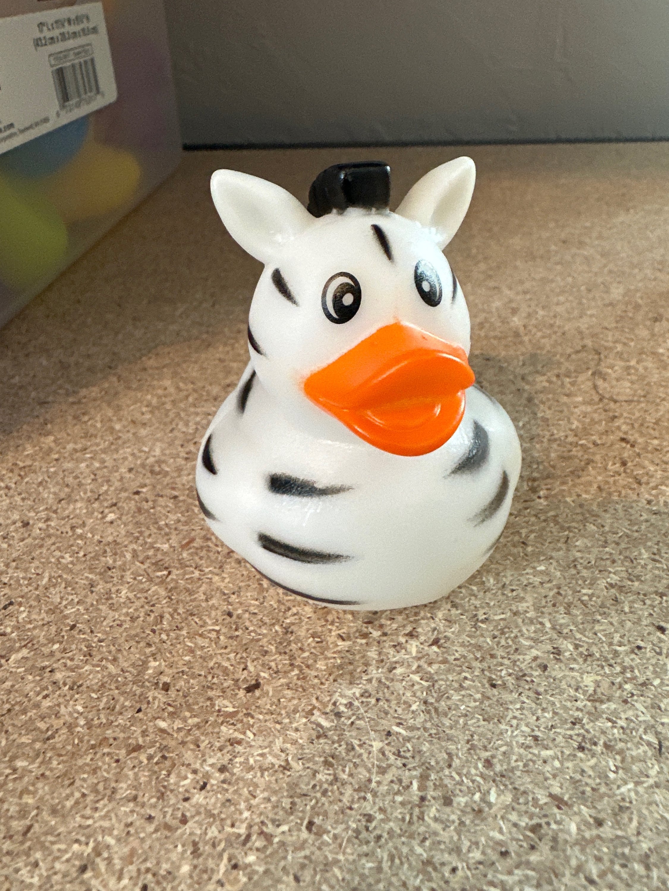 ゼブラ ラバーダック、コレクター向けオフィスギフト（2インチ