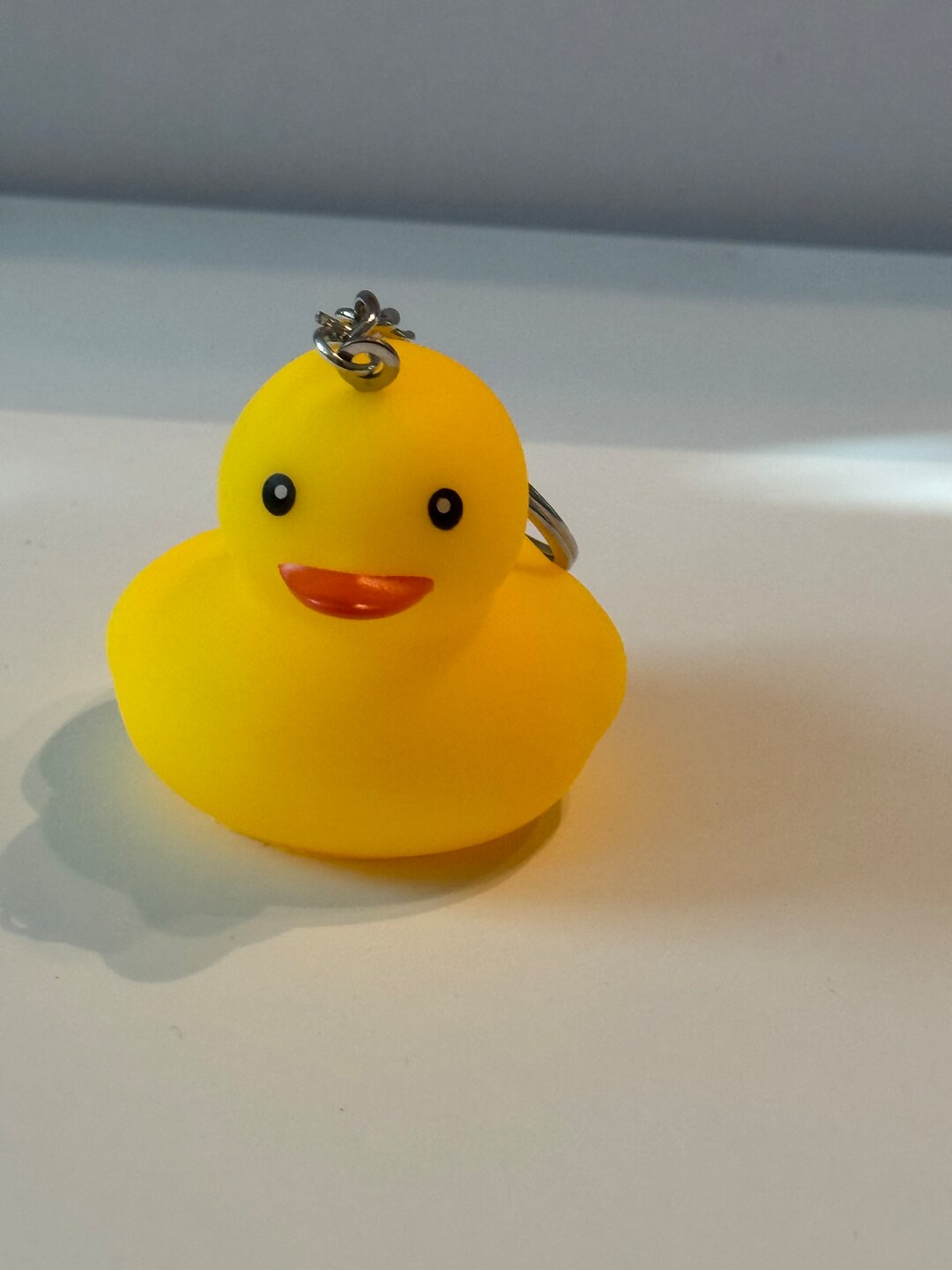Rubber Duck Keychain Backpack Charm School Bag Key Ring Etsy