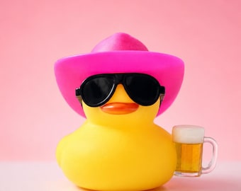 Rubber Duck: Customizable with any drink