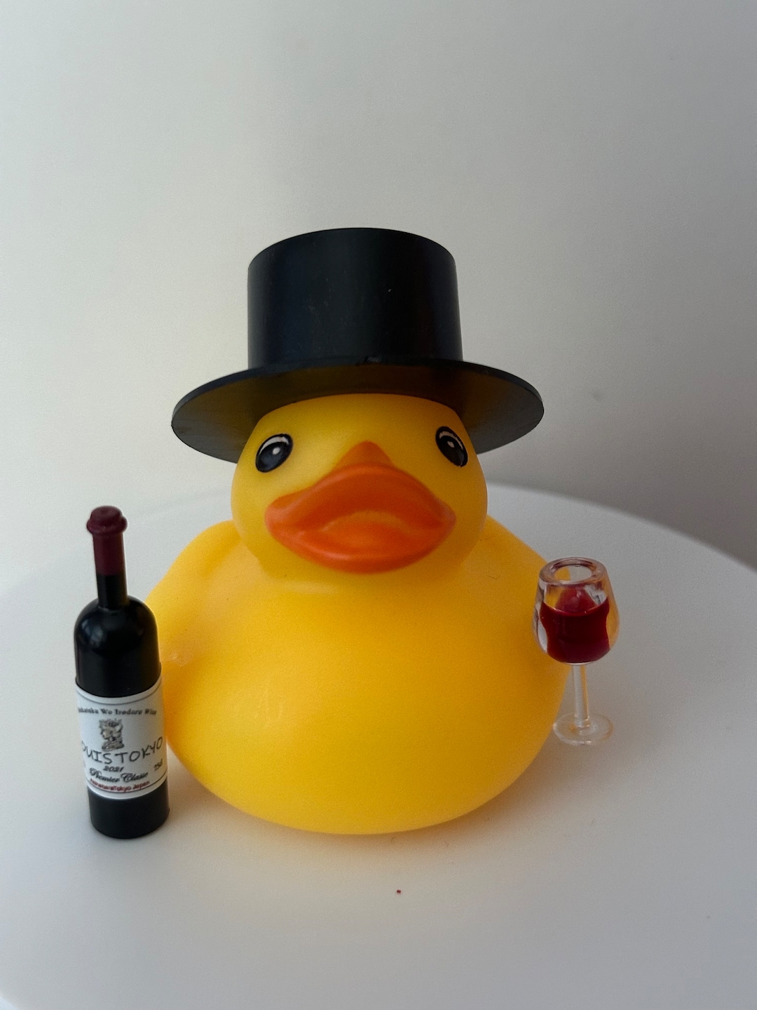 Limited Edition Champagne Duck, Cruising Duck, Cute Gift, Rubber Duck