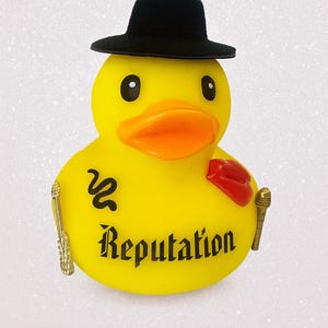 Taylor Swift inspired 1989 Era Rubber Duck: Swiftie Gift, Crusining Duck