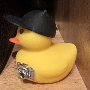 Photography rubber duck, cruising duck, cute gift, airplane rubber duck, travel gift, themed rubber ducks, graduation