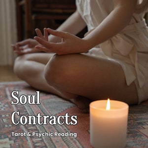 Contrato del alma - Conexión espiritual - Lectura de relaciones - Lectura psíquica y lectura del tarot - ¿Cuál es su contrato del alma con ellos?