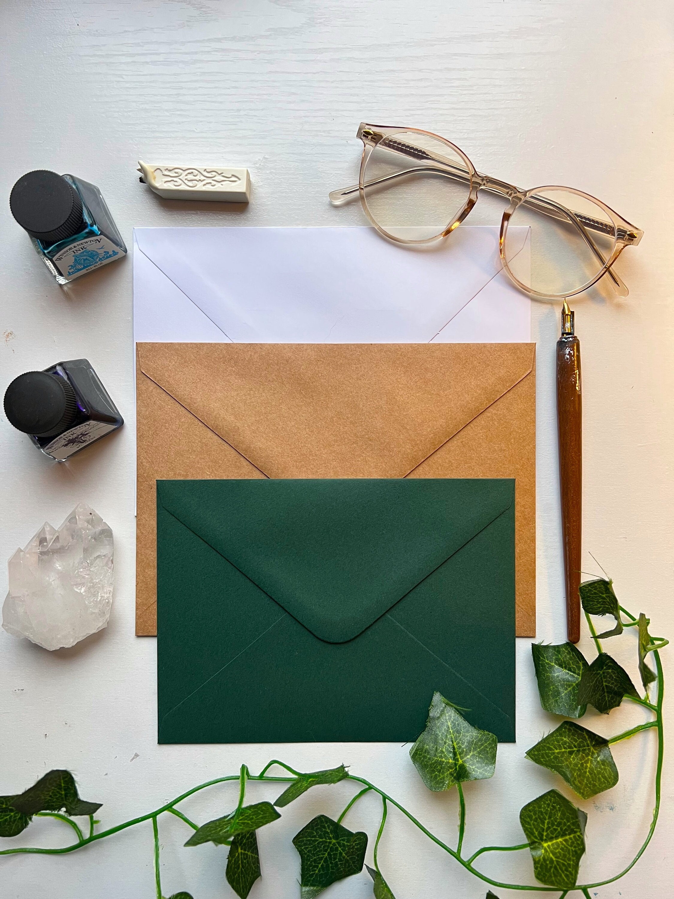 Custom Hand Written Letter - Leave A Message I Write And Ship - Personalized - Calligraphy - Hand Writing