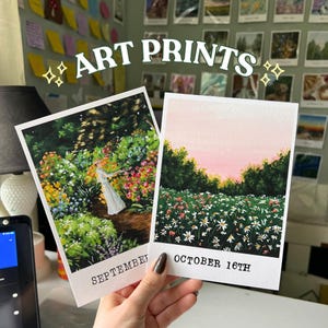 Prints For Synesthesia Paintings - (Not Original Paintings) -Names - Birthdays - Custom request