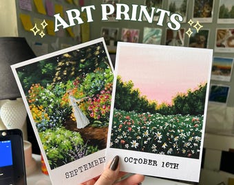 Prints For Synesthesia Paintings - (Not Original Paintings) -Names - Birthdays - Custom request