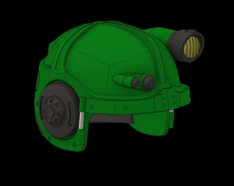 Combat armor helmet