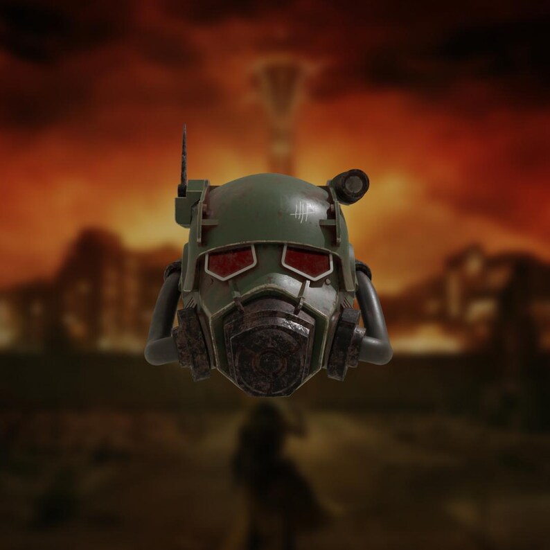 NCR Ranger Power Armor Helmet STL Files - Etsy