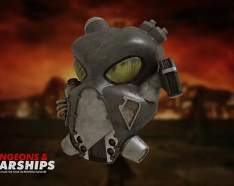 Advanced power armor helmet