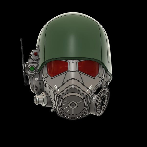 NCR レンジャーヘルメット - STL ファイル