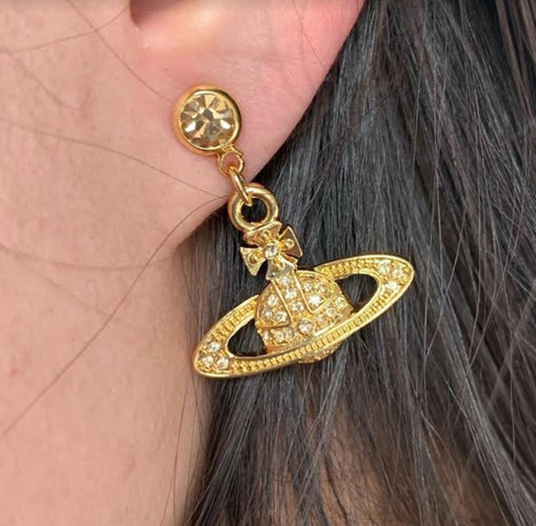 【関税&送料込】Vivienne Westwood Gold Balbina Earrings With W) Vivienne Westwood Balbina Pearl Earrings Pink Gold | eBay