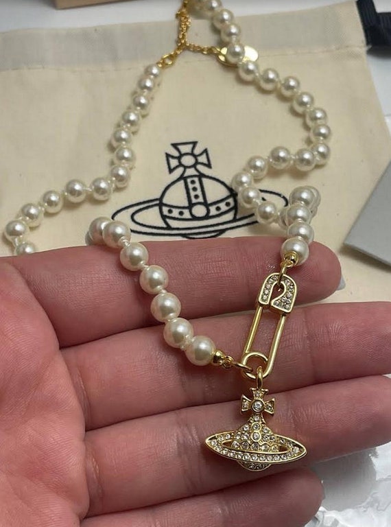 Vivienne westwood outlet lucrece pearl bracelet