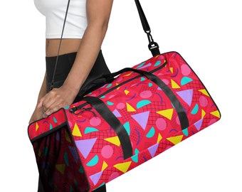 1980s Memphis pattern 4 Duffle bag