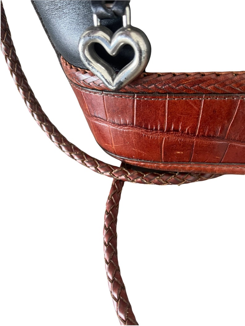 Vintage Brighton CROCO Leather Bag image 5