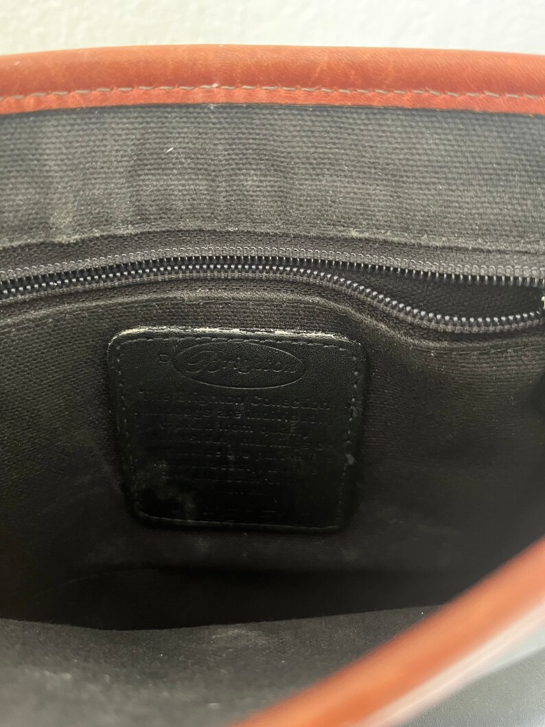 Vintage Brighton CROCO Leather Bag image 4