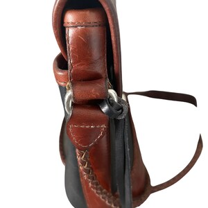 Vintage Brighton CROCO Leather Bag image 8