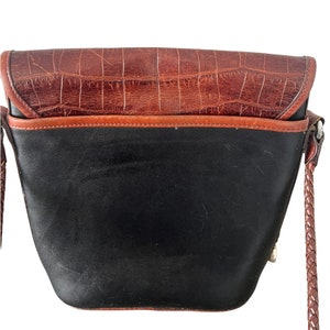 Vintage Brighton CROCO Leather Bag image 9