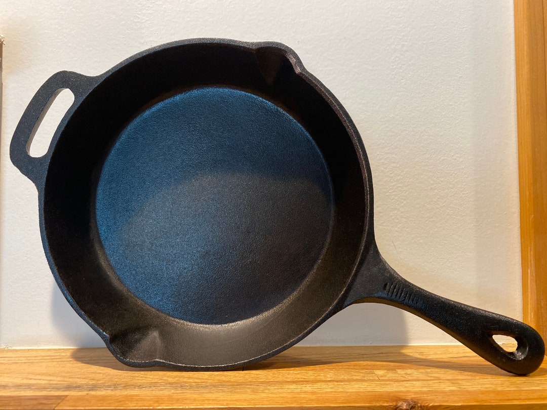 Emeril 10 Inch Double Seasoned Heavy Cast Iron Skillet Never Used Etsy