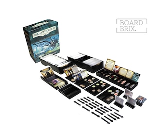 Arkham Horror LCG 3D printed Board Game Insert Premium Quality | Upgrades | Dashboard | Stands | Arrows | Encounter Card Dispenser |