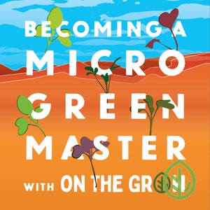 eBook - Becoming a Microgreen Master / digital book / Grow Guide / Microgreens / Sprouting / Kitchen Garden / DIY / Master Class / Gardening