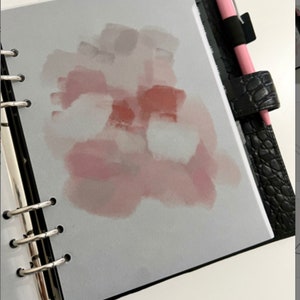 Abstract Planner Dashboard- A6, A7, and A5 Size luxury Vellum | Designer Fashion for all Planners Agendas