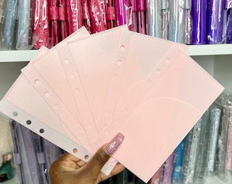 Double Pocket Cash Envelope 5pcs per set | A6 Size