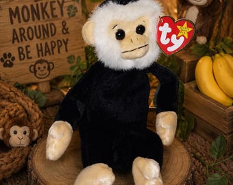 Ty Beanie Baby Mooch The Spider Monkey Retired 1998 MWMTs