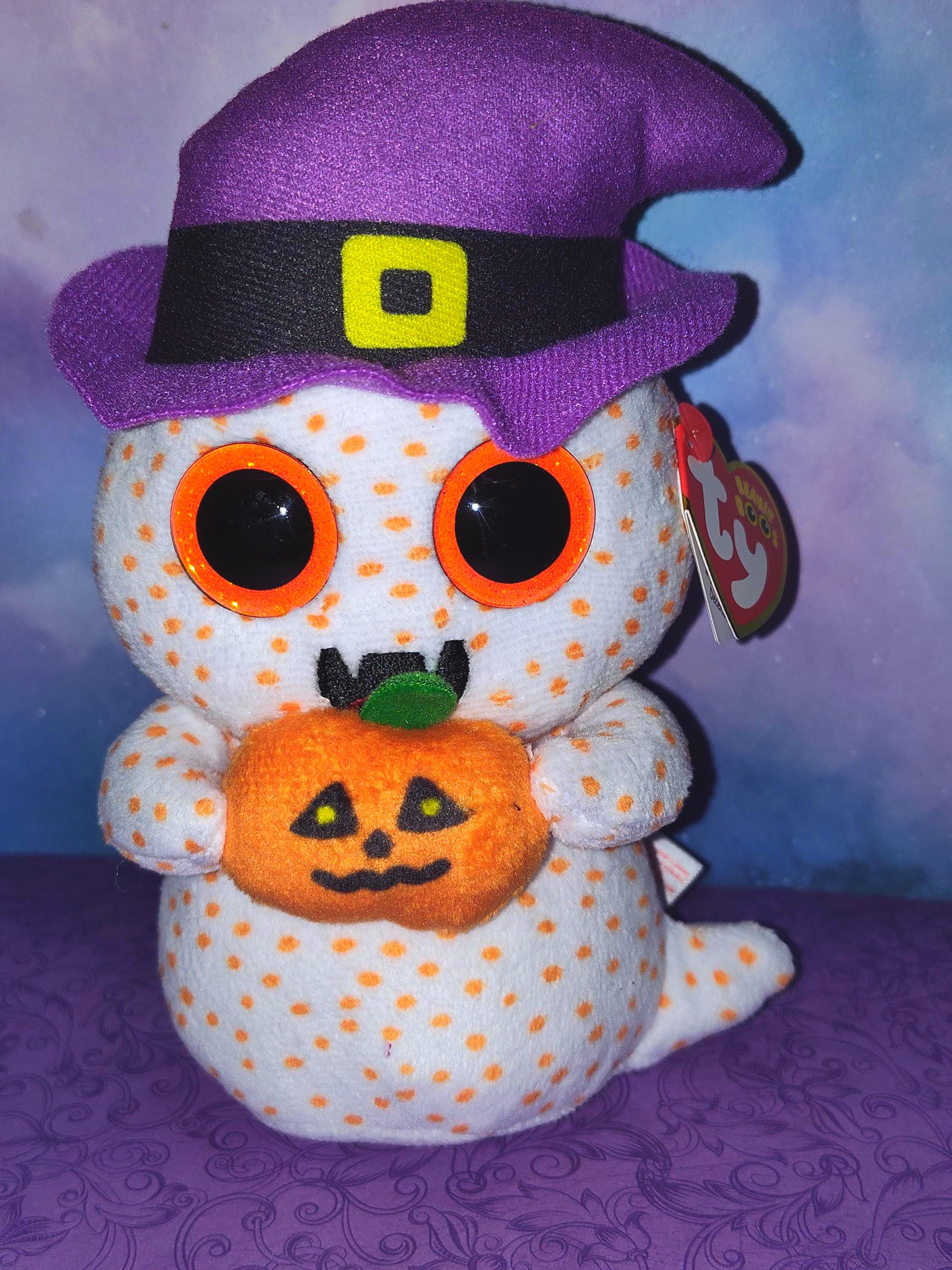 TY Beanie Boos - SET of 2 Halloween Ghosts [tricky & Flicker] Mwmts - Etsy