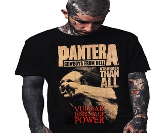 Pantera- Cowboys from hell rock band T-shirt