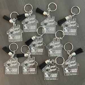Relator Welcome Home keychain
