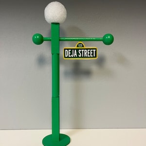 Street Sign Lamp Post  9inch