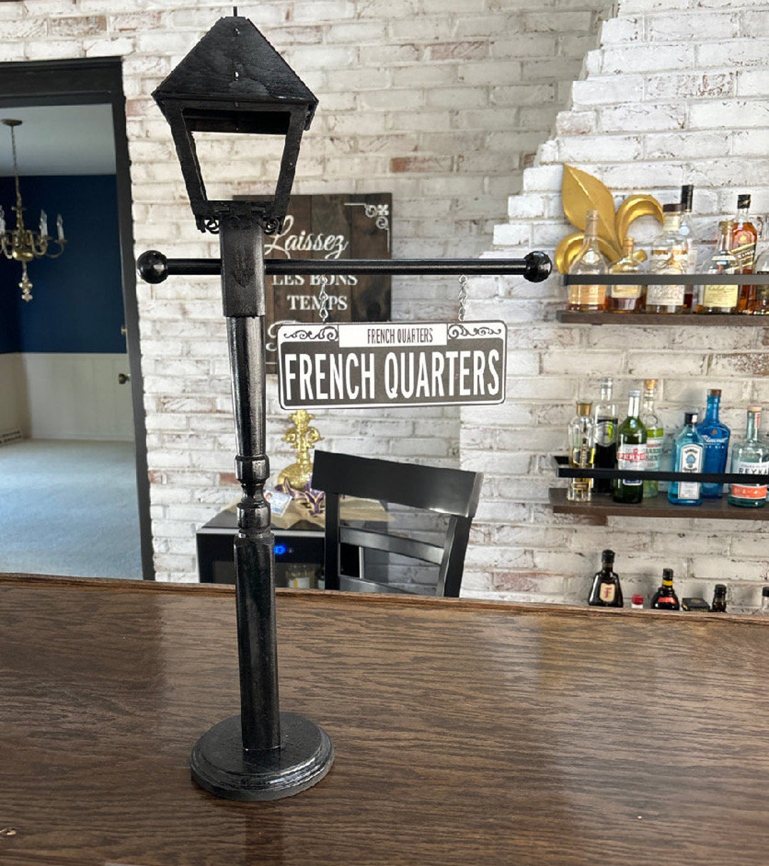 mardi gras lamp