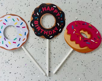 Bougie Pour Gâteau D'anniversaire En Forme De Biscuit Donut